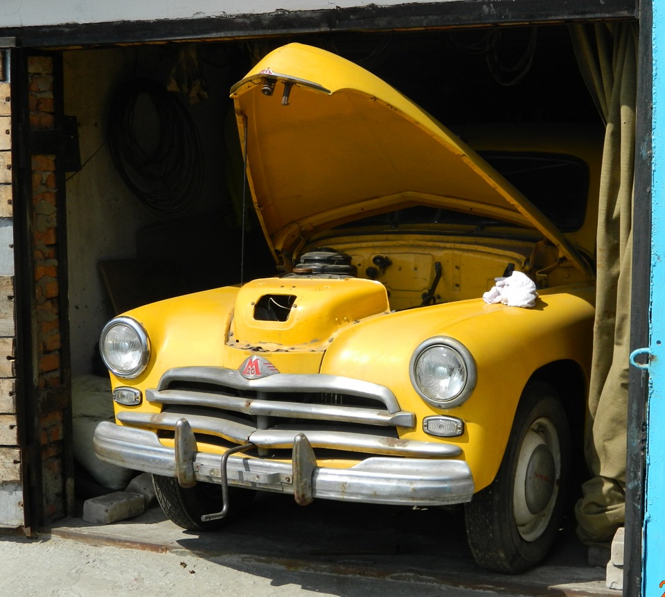 Снятие бензобака — ГАЗ М-20 Победа, 1957 года | другое | DRIVE2