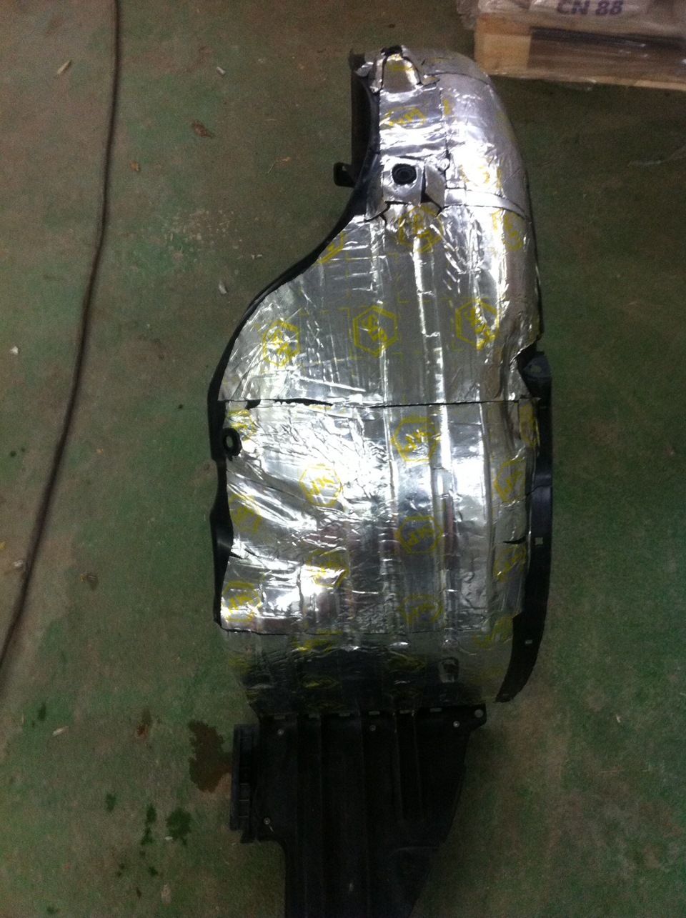 Шумка подкрылков — KIA Optima (3G), 2,4 л, 2013 года | автозвук | DRIVE2