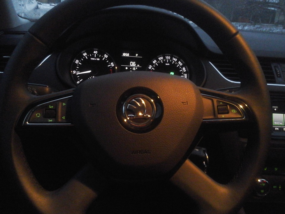 руль skoda octavia a7
