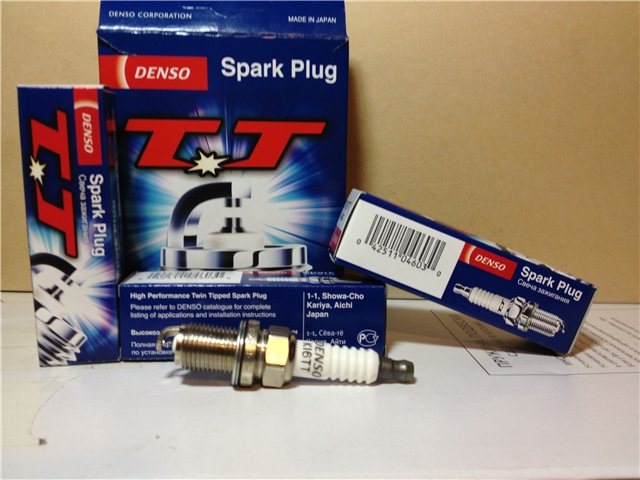 свечки denso K16TT — DRIVE2