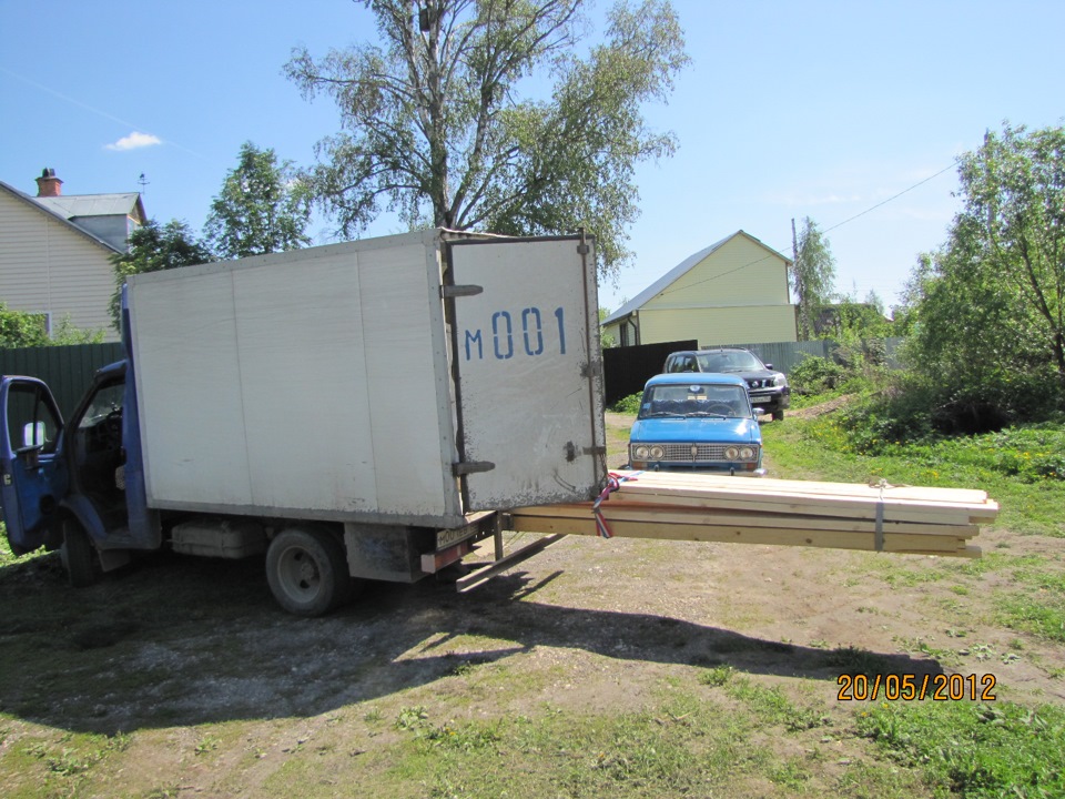 шесть метров на дачу? не вопрос! — ГАЗ Газель, 2,5 л, 2007 года ...