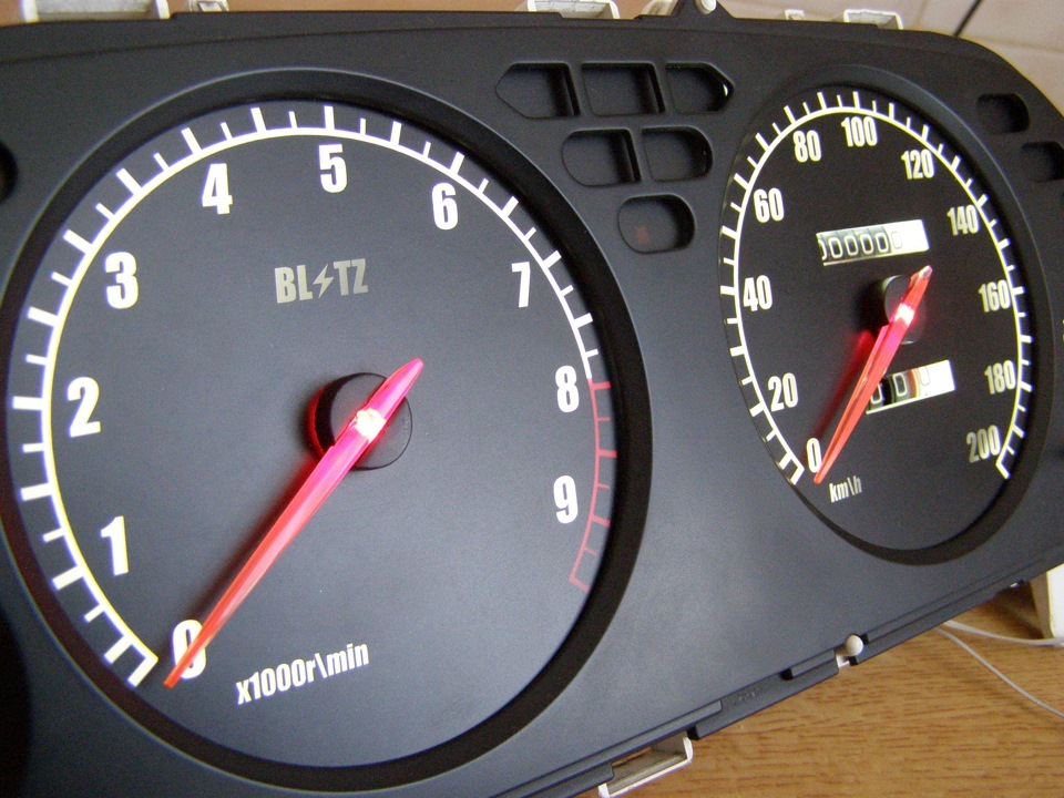 Оптитронная панель приборов в стиле BLITZ:) — Honda Integra (DA5-DA9 ...