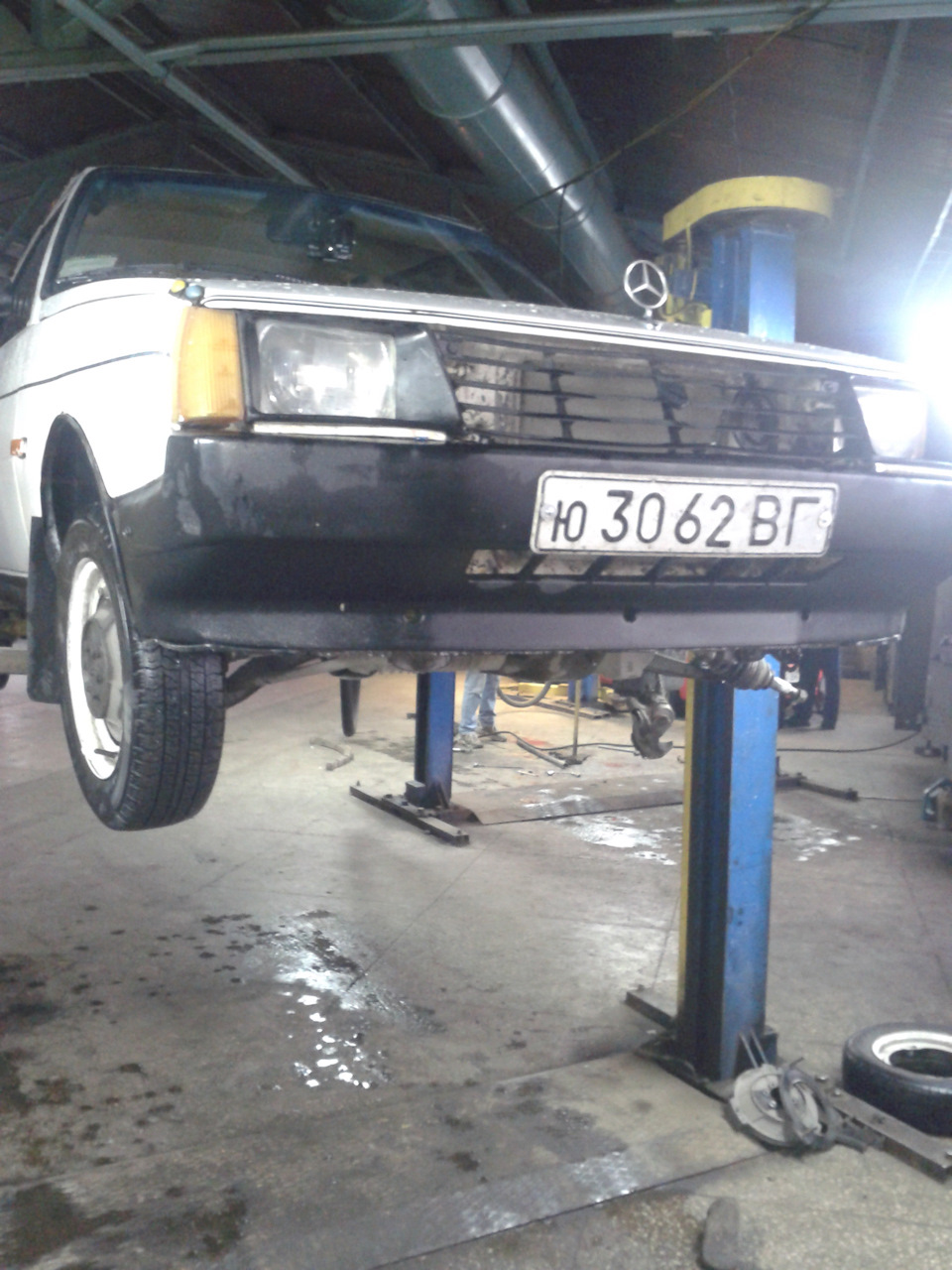 замена подшипников ступиц передних колес, развал/схождение, а так же ...