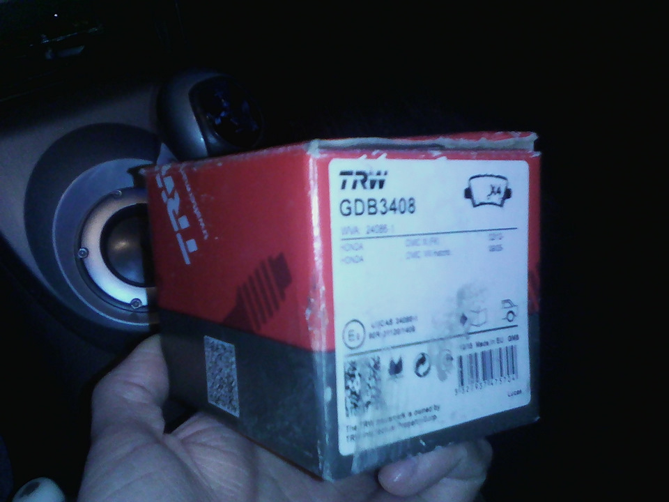 Неравномерный износ тормозных колодок — Honda Civic 5D (8G), 1,8 л ...