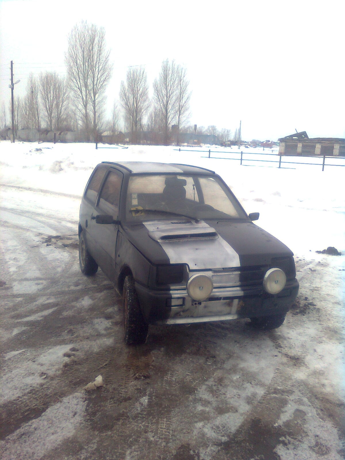 покраска кузова — Lada 11113 Ока, 1,7 л, 2002 года | тюнинг | DRIVE2