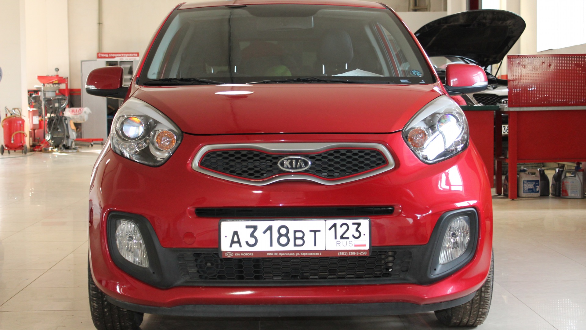 KIA Picanto (2G) 1.3 бензиновый 2011 | машина жены на DRIVE2