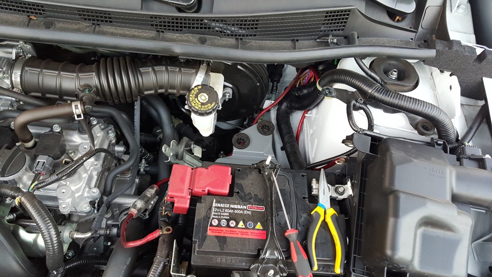 Автозвук. Часть №1. Проводка — Nissan Sentra (B17), 1,6 л, 2015 года ...