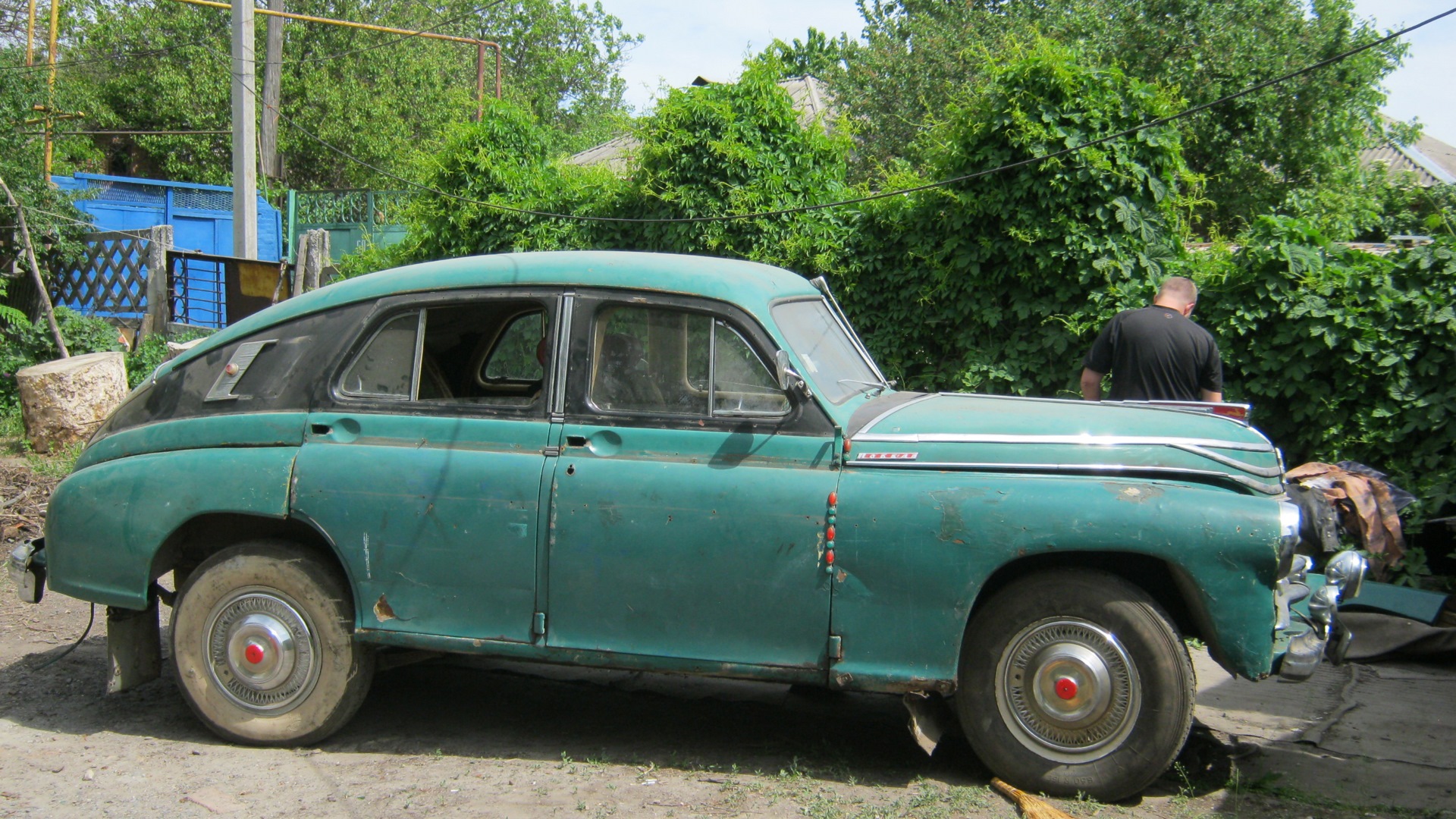 ГАЗ М-20 Победа бензиновый 1955 | куча металлолома :( на DRIVE2