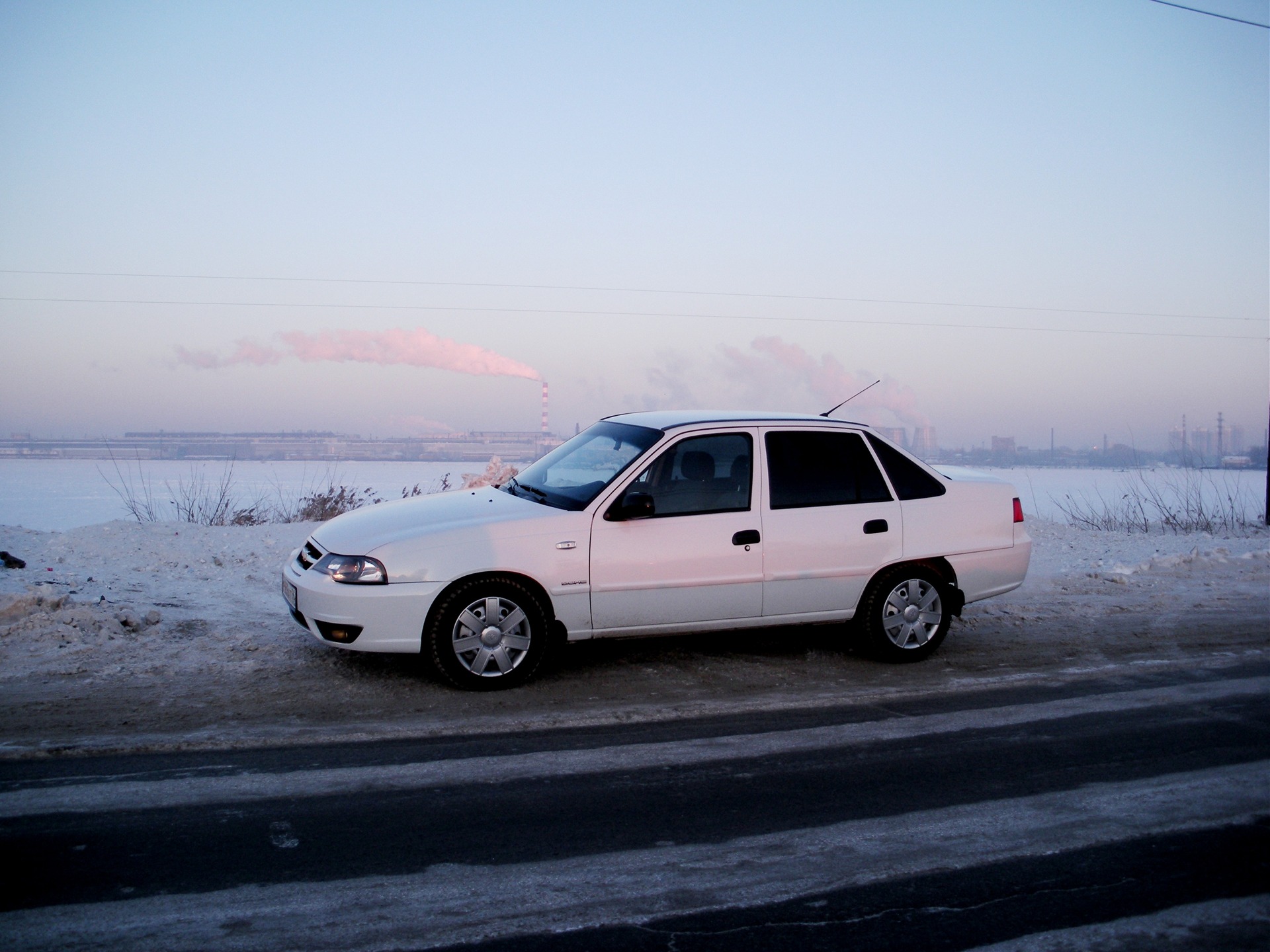 Промышленная зима. Диски R15 — Daewoo Nexia (N150), 1,6 л, 2010 года |  колёсные диски | DRIVE2