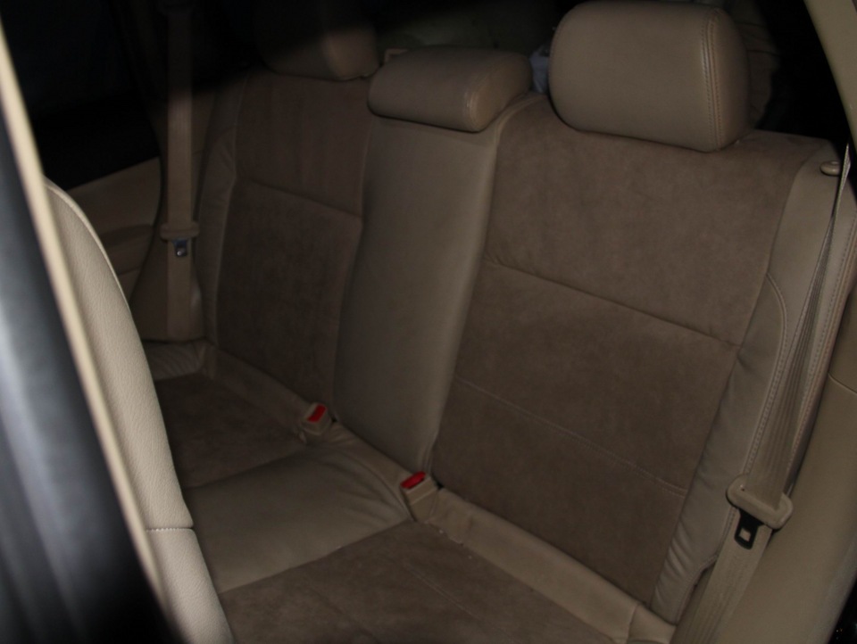 задние сидения — Subaru Forester (SG)