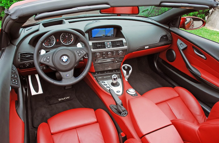 BMW m6 e63 салон