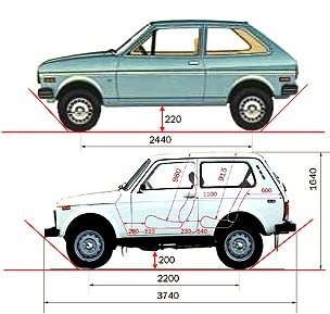 Ваз 21214 чертеж