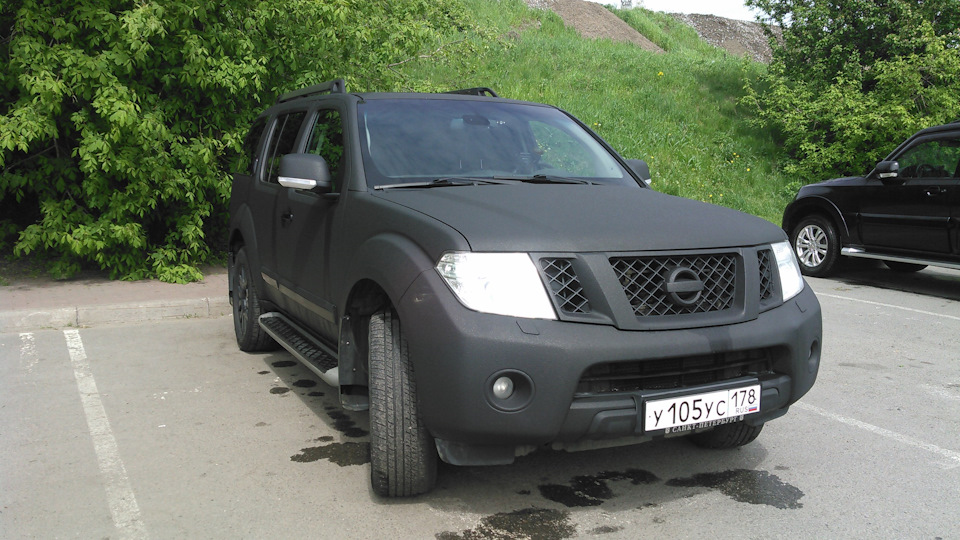 Nissan Pathfinder (3G) 3.0 дизельный 2011 | V6 3.0D черный раптор на DRIVE2