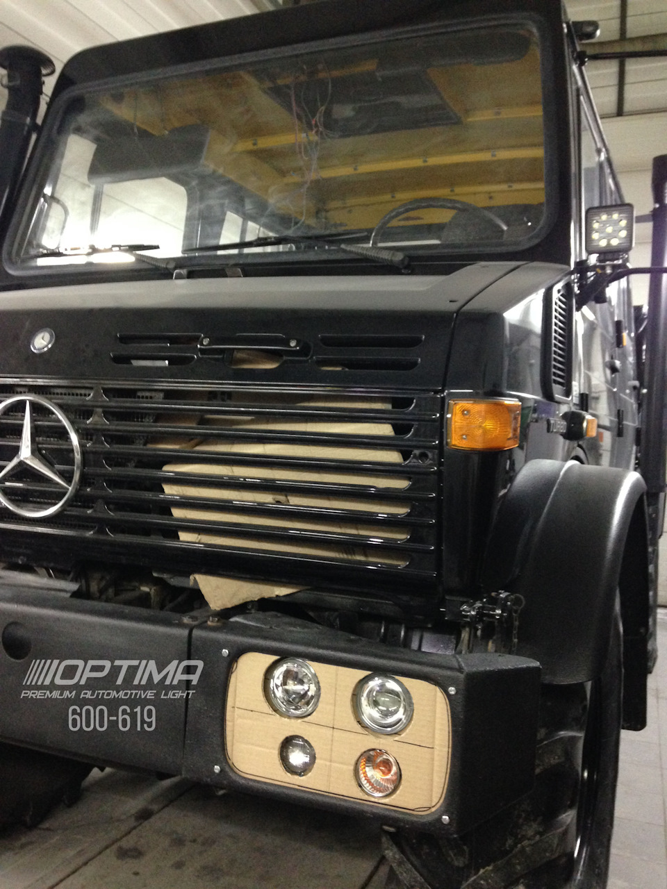 Mercedes-Benz Unimog — Новые модульные фары 2. — Optima22 на DRIVE2