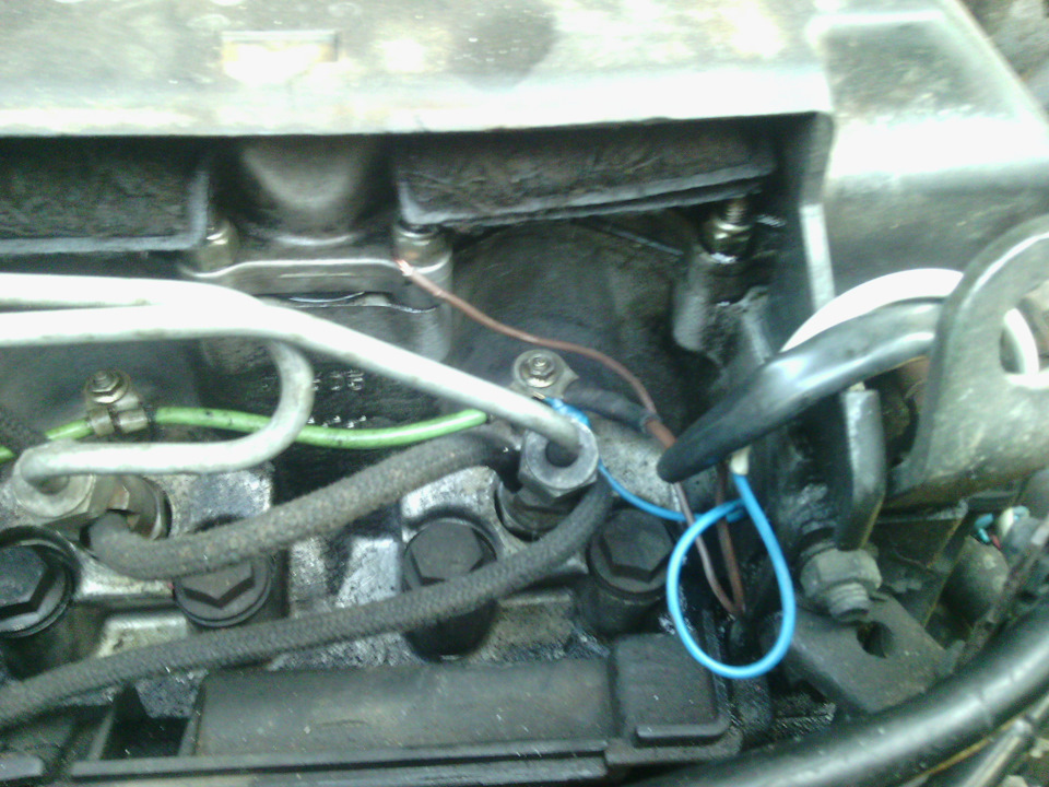 Индикатор работы свечей накала. — FIAT Ducato II, 2,8 л, 1998 года ...