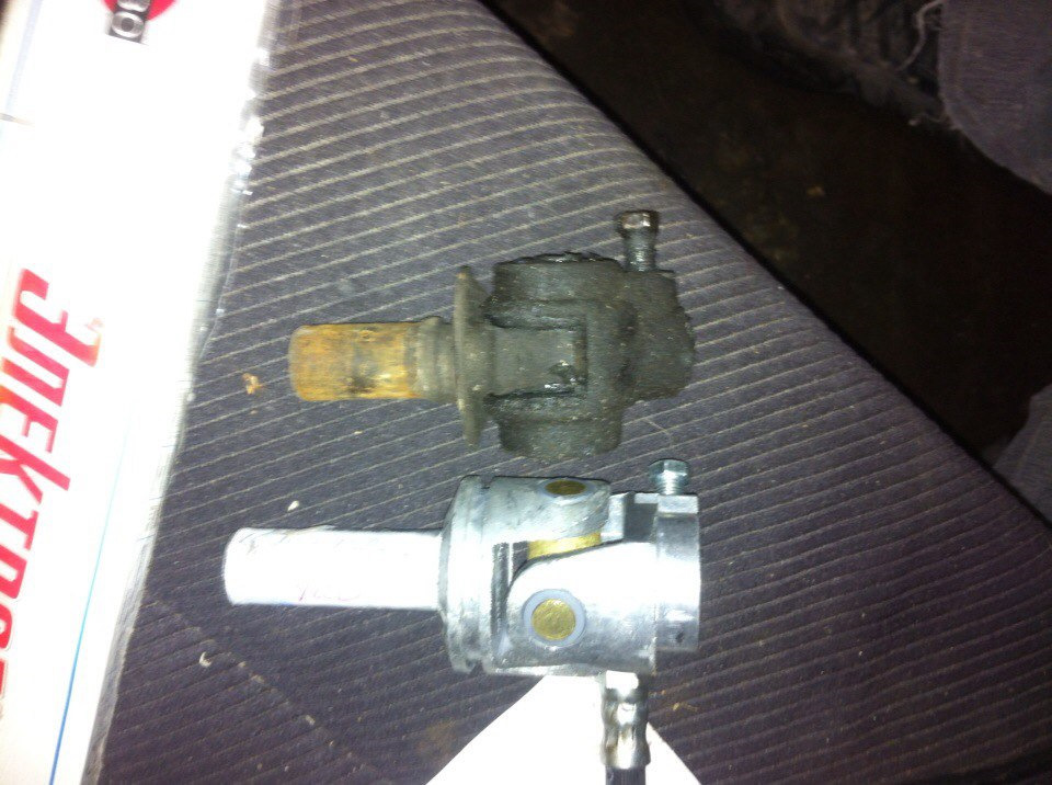 Замена карданчика кулисы на калиновский — Lada 21099, 1,5 л, 2003 года ...