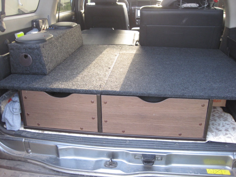 обустройство багажника — Nissan Patrol (Y61), 3 л, 2005 года | другое ...