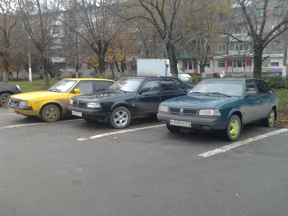 Мы Москвичеводы НИ РХТУ))) — Москвич 2141, 2 л, 1999 года | фотография ...