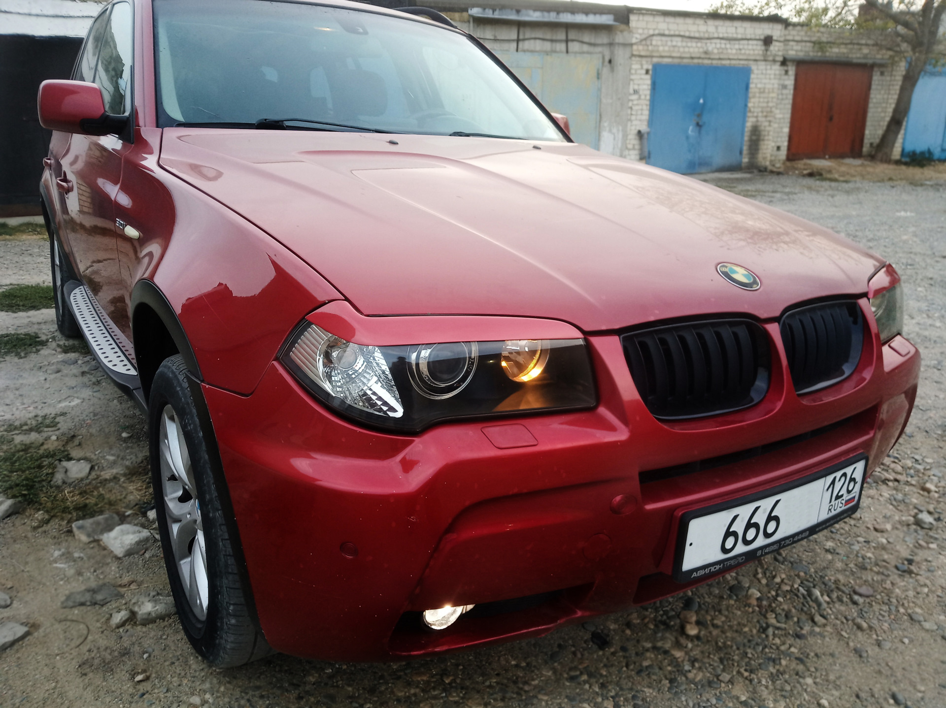 Реснички — Bmw X3 E83 3 л 2006 года тюнинг Drive2 6946