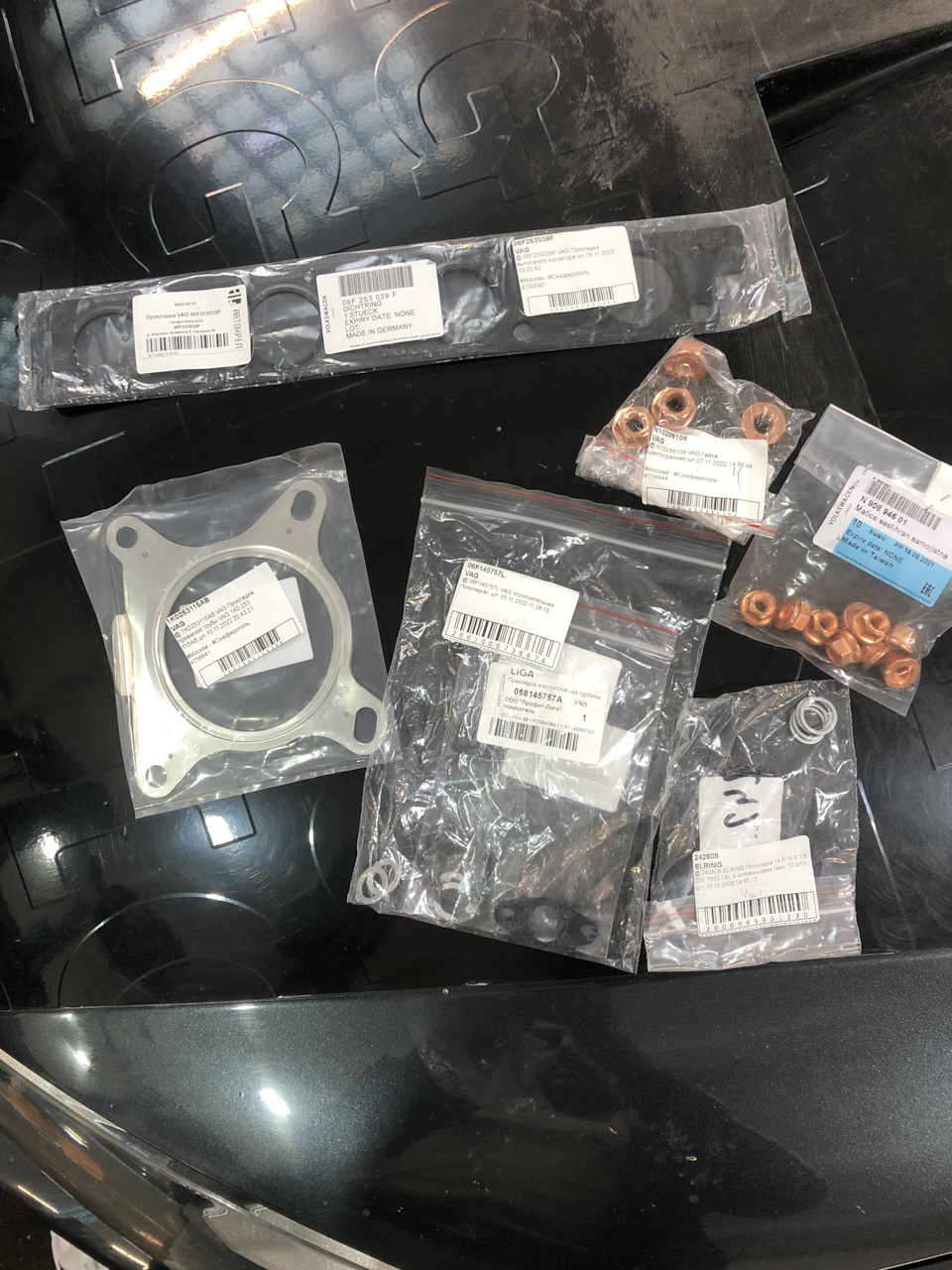 Фото в бортжурнале Volkswagen Golf GTI Mk6. Запчасти на фото: 058145757A