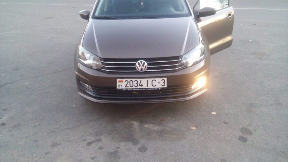 ДХО — Volkswagen Polo Sedan, 1,4 л, 2018 года | электроника | DRIVE2