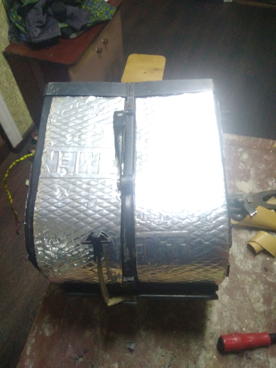 Установка улитки 2108 на печку славуты — ЗАЗ 1103, 1,2 л, 2007 года ...