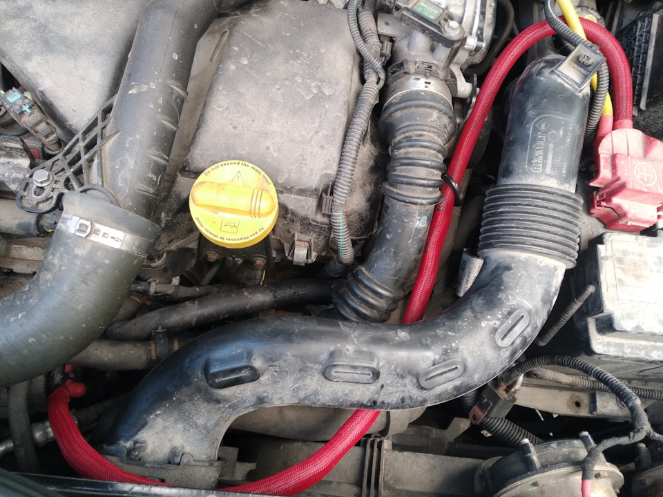 Рено Дастер. Дублирование силовых проводов. — Renault Duster (1G), 1,5 ...