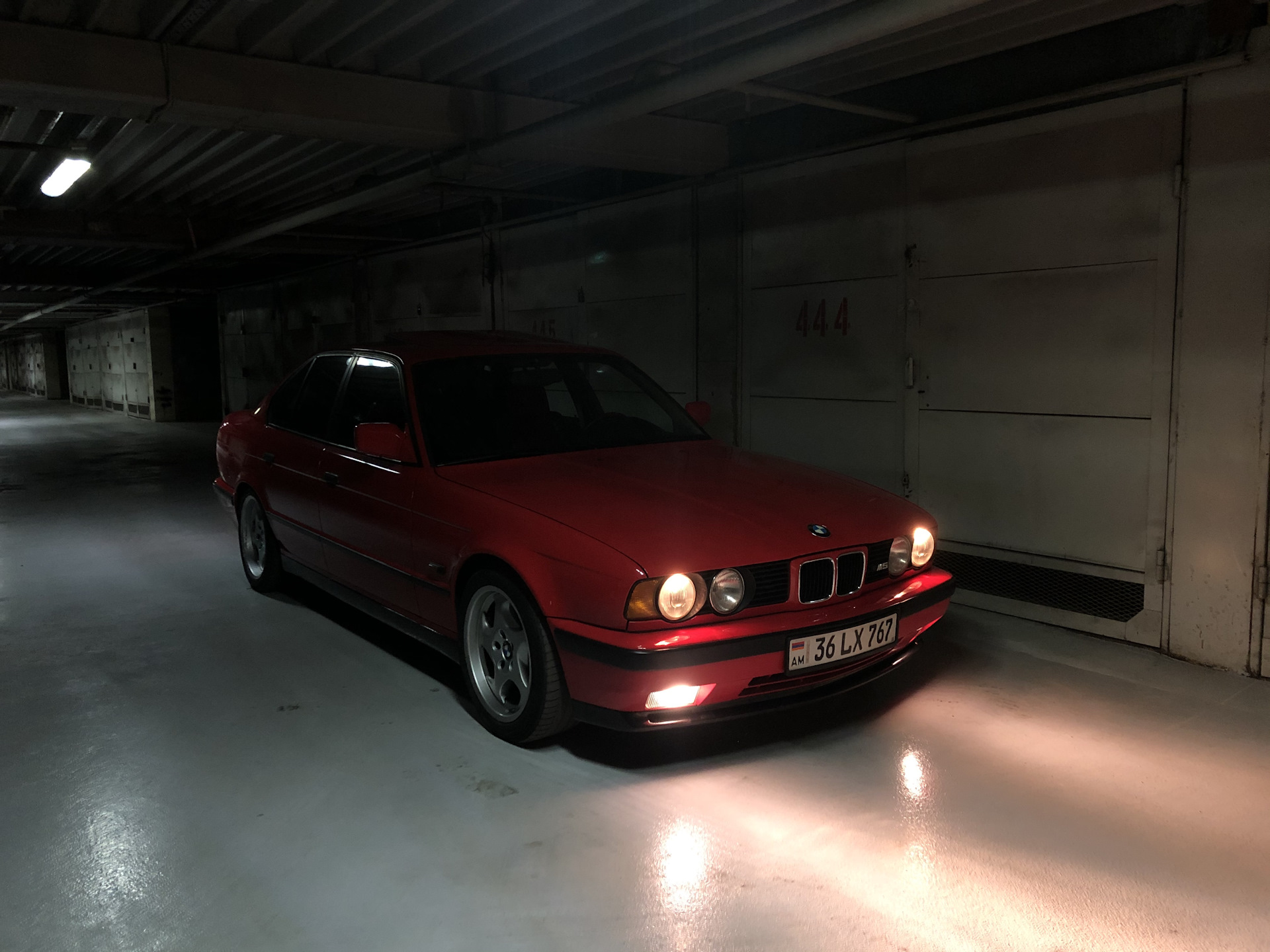 BMW e34 Calypsorot