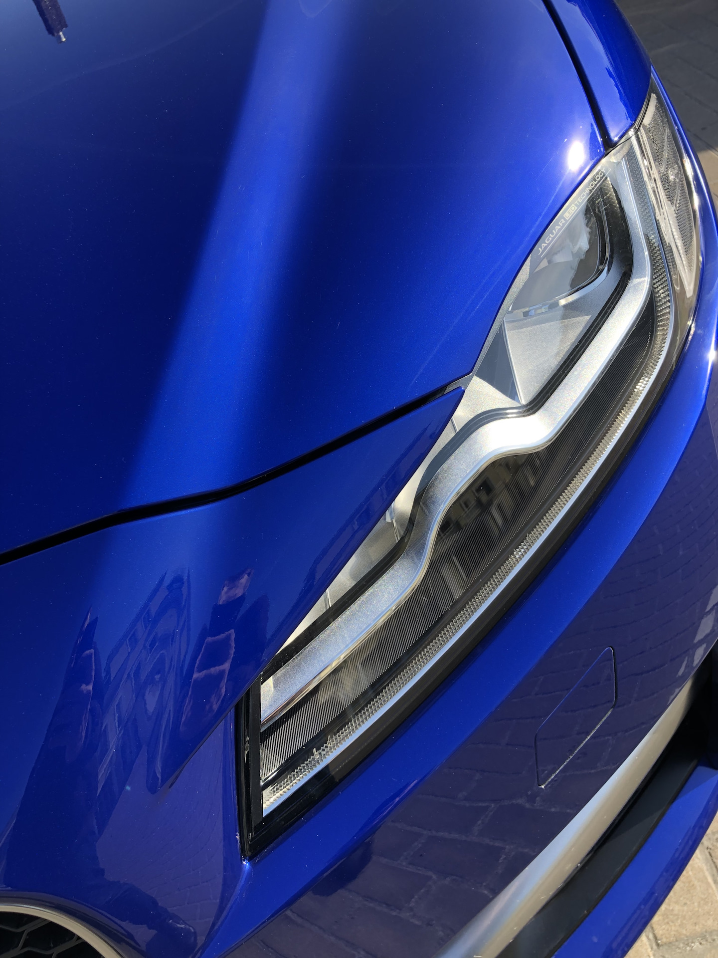Бронирование фар плёнкой llumar. — Jaguar F-Pace, 2 л, 2017 года ...