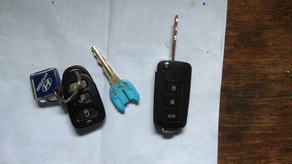 Ключ выкидуха ) на Hyundai Sonata NF — DRIVE2