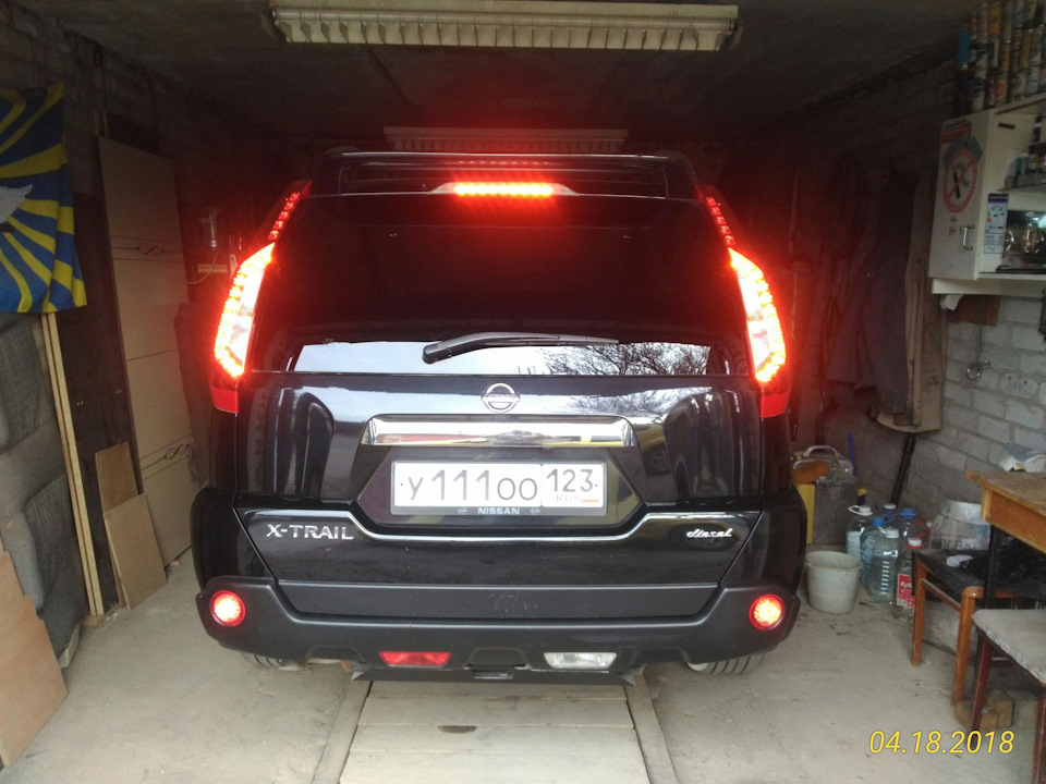 x-trail t31 стробоскопы