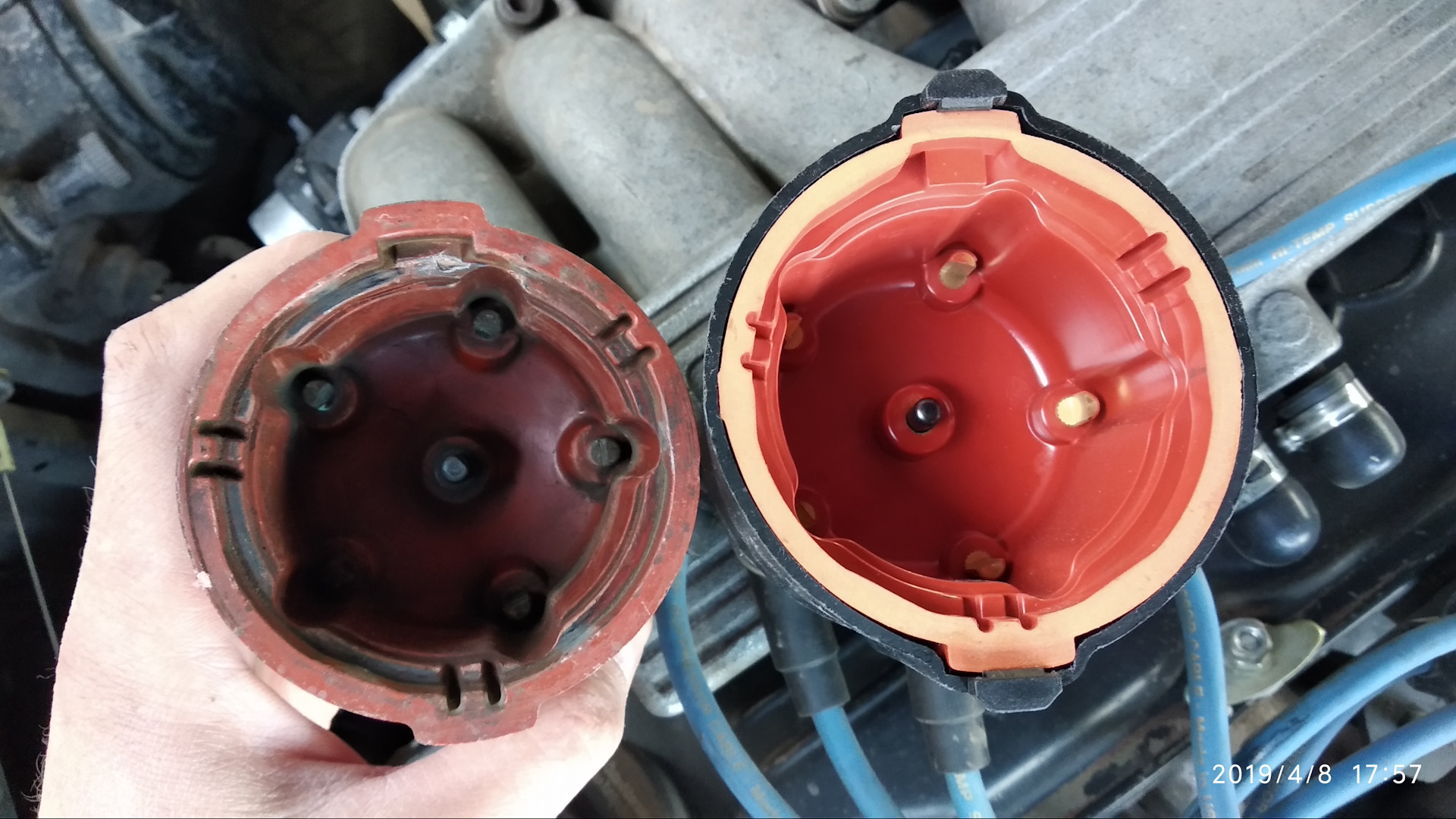 крышка трамблера бегунок. крышка трамблера бегунок. крышка трамблера бегунок. киа авелла крышка трамблера. мазда 626 gd крышка трамблера.