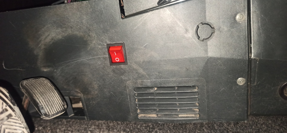 Кнопка включения вентилятора — Lada 21124, 1,6 л, 2006 года | своими ...