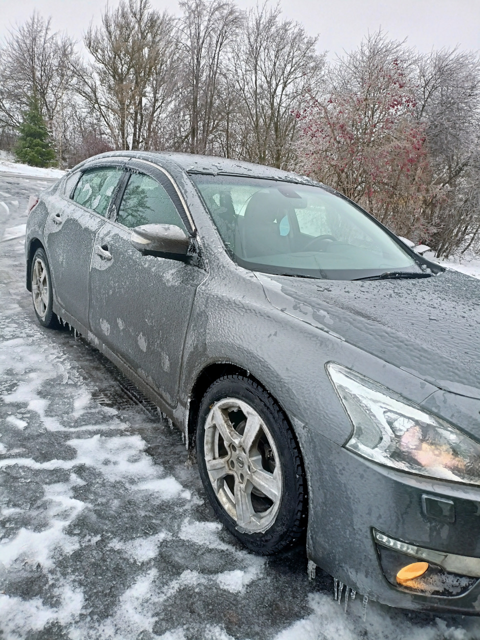 Зима будет долгой — Nissan Teana (L33), 2,5 л, 2014 года | шины | DRIVE2