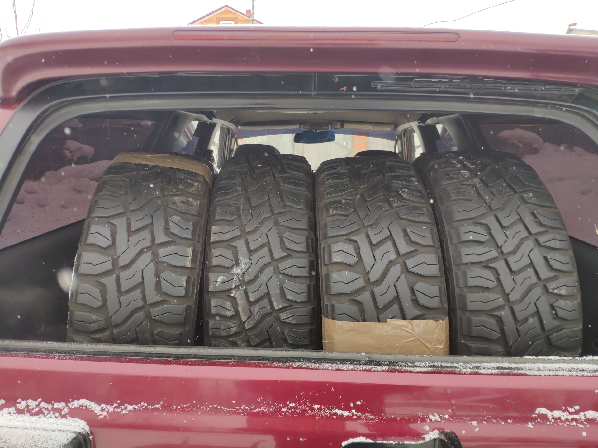Внедорожная резина — Toyota Hilux Surf (2G), 2,4 л, 1992 года | просто ...