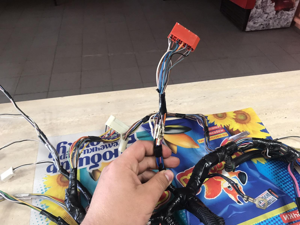 Проводка подпанельная Ваз 2114 для Демона — Lada 21093, 1,5 л, 2002 ...