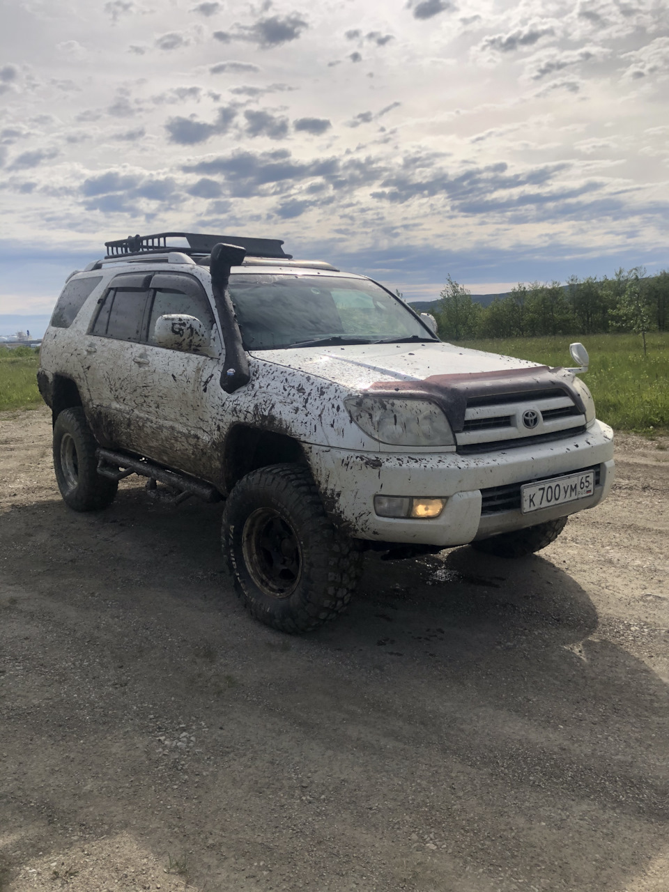 Шноркель и лебедка! Боевая готовность №1))) — Toyota Hilux Surf (4G), 2,7  л, 2004 года | тюнинг | DRIVE2