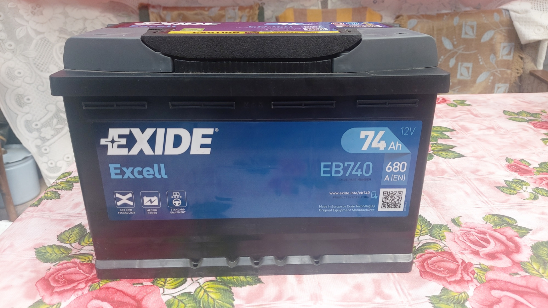 Exide eb740