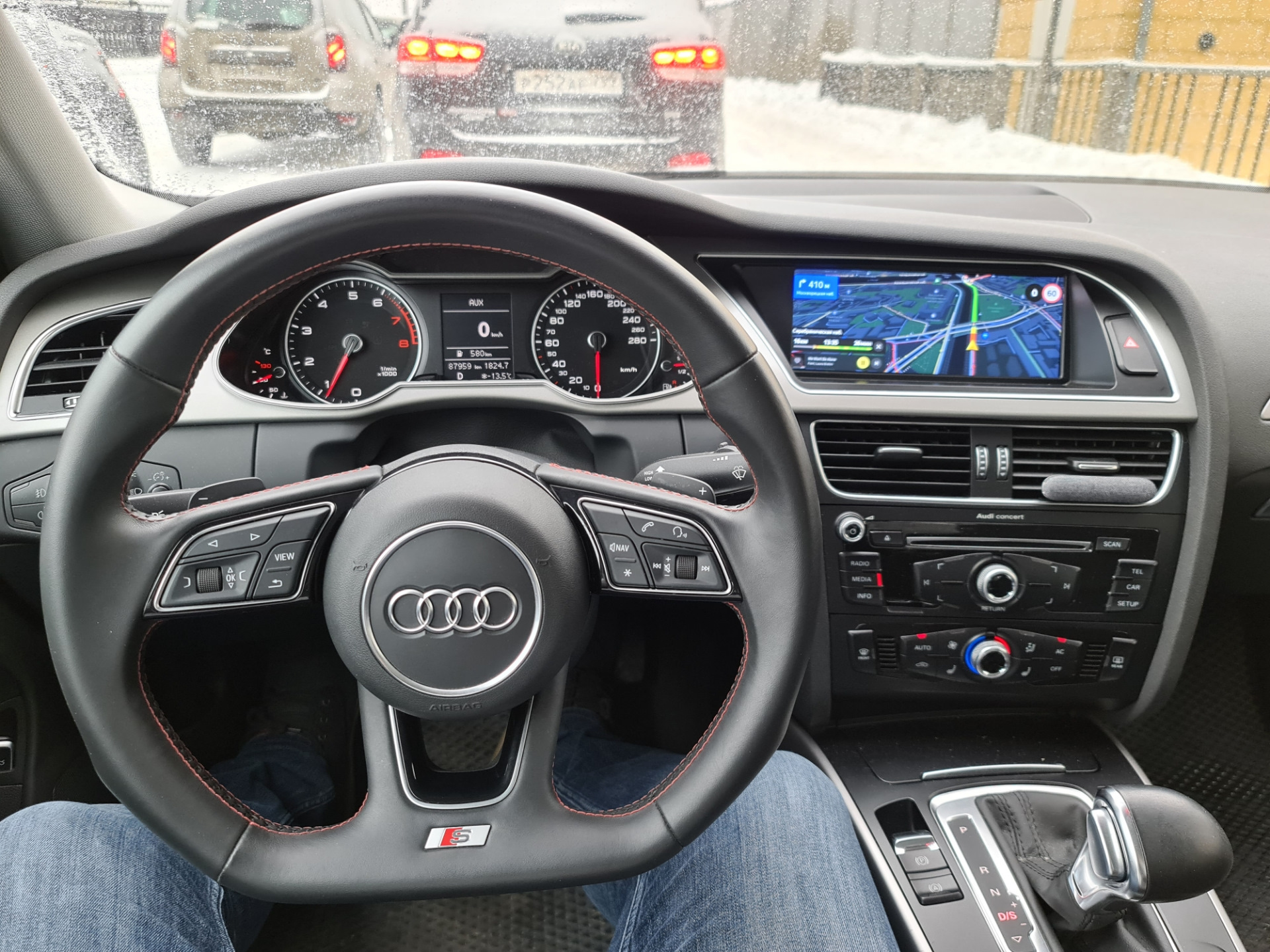 Установил руль от S4 B9 — Audi A4 (B8), 1,8 л, 2013 года | тюнинг | DRIVE2