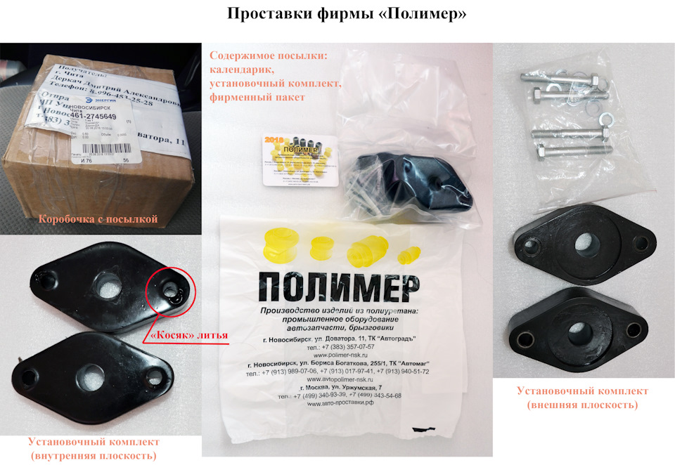 Набор Лифтёра — Ford Fusion