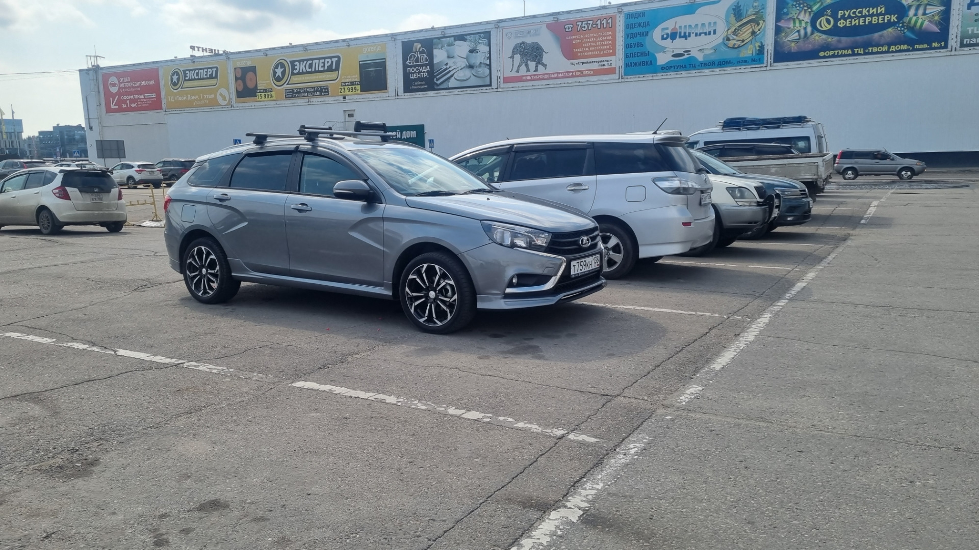 Стойки Плаза (Plaza) на Весту. Небольшой отзыв — Lada Vesta SW, 1,6 л ...