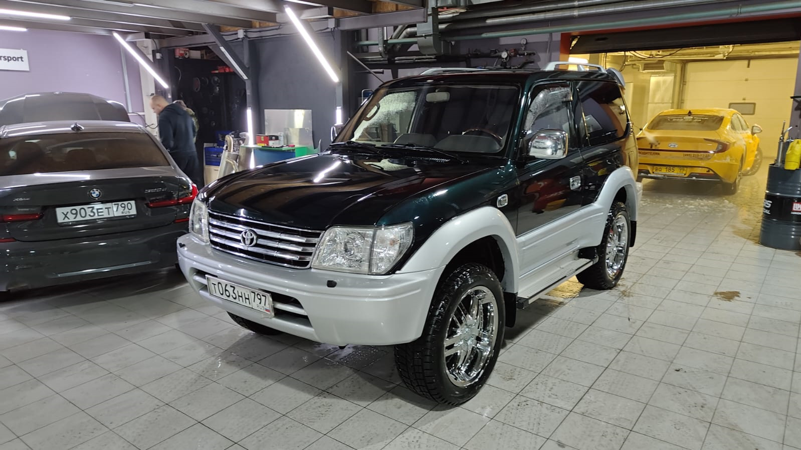 Toyota Land Cruiser Prado 90-series 3.4 бензиновый 1998 | Городской дикарь  на DRIVE2