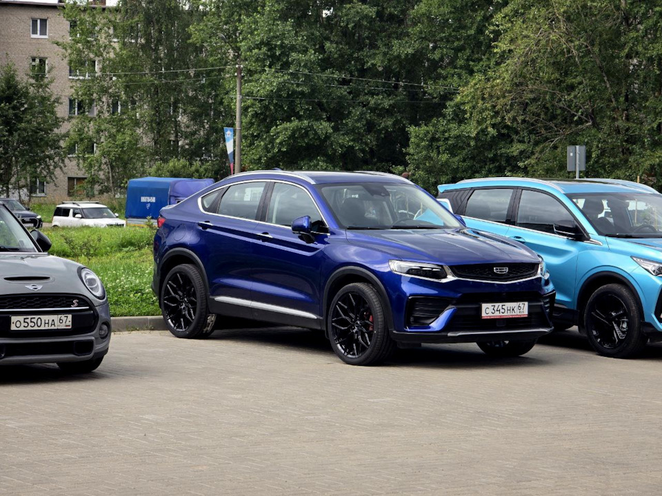 Фото в бортжурнале Geely Tugella