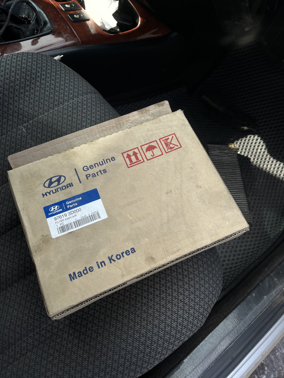 976193D000 Фильтр воздушный системы вентиляции салона KIA HYUNDAI ...