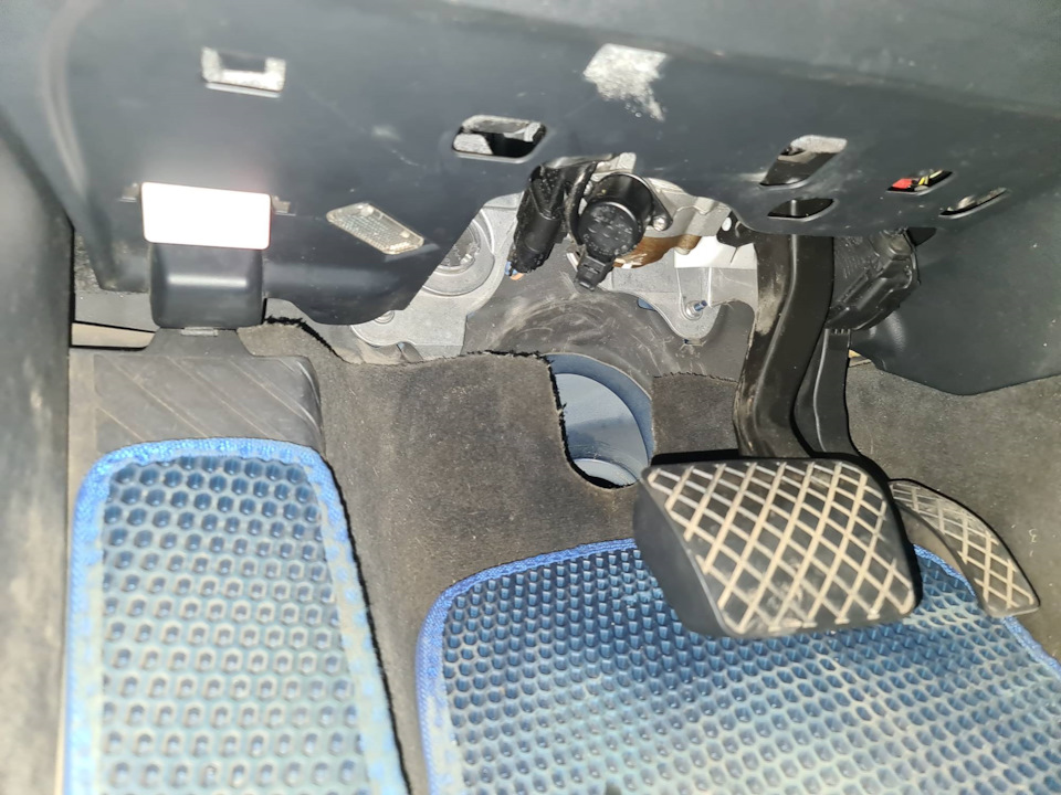 Замена крестовины рулевого вала Audi Q5 — Audi Q5 (1G), 2 л, 2012 года ...