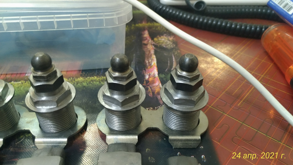 Переход с гидрокомпенсаторов на рег. болты (ч.3 Комплект регулировочных ...