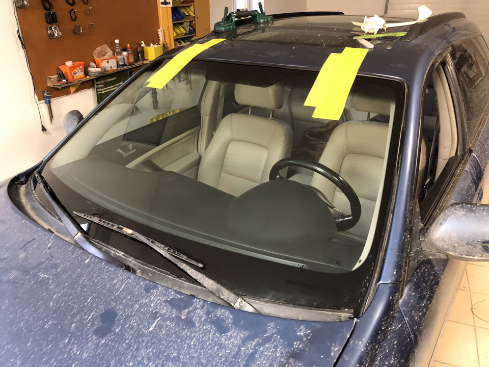 готовый результат, ждём когда подсохнет герметик — Subaru Outback (BP)