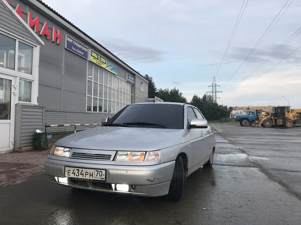 Ваз 2110 снежка на стиле