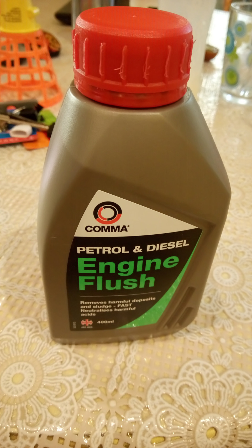 EF400M Промывка бензинового двигателя 0.4л ENGINE FLUSH COMMA