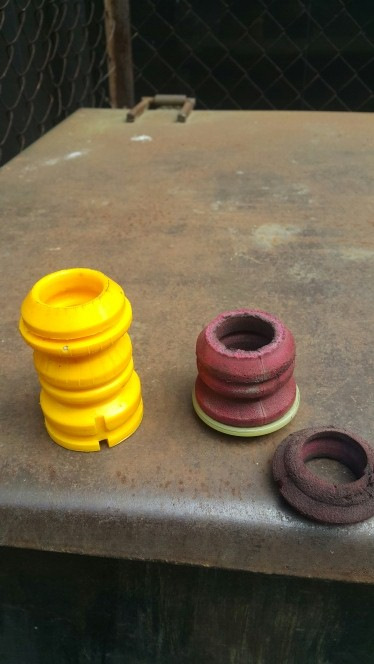 Замена пыльника амортизатора без снятия стойки. — Nissan X-Trail II ...